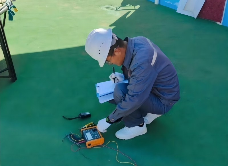雷電防護裝置檢測（接地電阻）