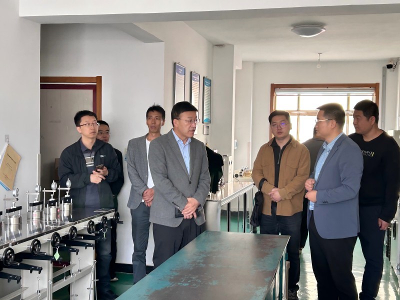 慶陽市科技局赴甘肅恒達(dá)工程檢測有限公司專項(xiàng)調(diào)研